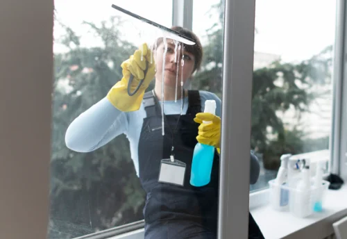 Nettoyage de vitres intérieures et extérieures à Maussac